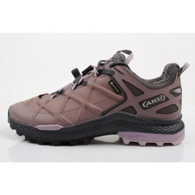 Këpucë trekking për gra AKU ROCKET DFS GTX, membranë Gore Tex, taban Vibram, gri