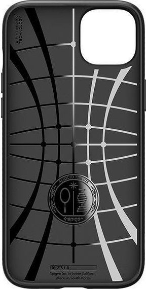 Futrollë Spigen Liquid Air për iPhone 15 6.1", TPU, matte, e zezë
