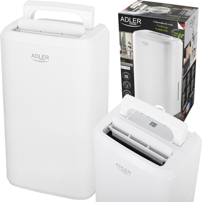 Avullues lagështie me kompresor Midea 10L, kapacitet 10L 24h, i bardhë