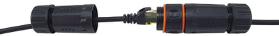 Kabllo rrjeti Equip Patch Cable Cat6A Outdoor, S/FTP, 1m, i zi
