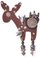 Brosh Petra Švarcová Reindeer