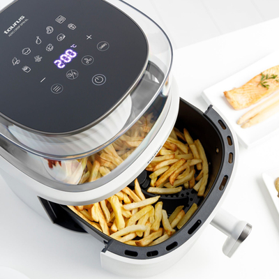 Fritezë me ajër Taurus Aero Crisp Spin, 6L, 80°C 200°C, e zezë