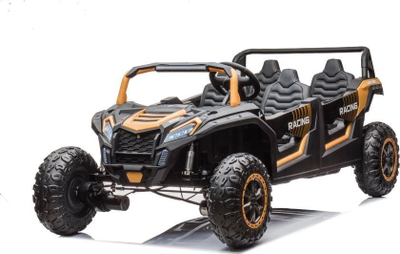 Makinë me bateri për kalamaj LEAN CARS Buggy A033, 4x4, 24V, ngjyrë ari