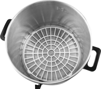 Tenxhere elektrike për sterilizim ECG MHZ 270 SD, 27 litra, 1800 W, inox e zezë