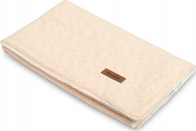 Batanije bebe Lace And Plush, 80x100 cm, pambuk dhe material plush, pjeshkë