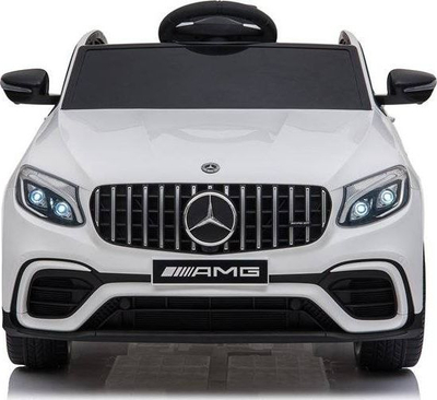 Makinë me bateri Mercedes GLC 63S QLS 5688, 4x4, për kalamaj, e bardhë