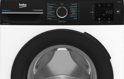 Lavatrice Beko BM3WFSU39413WPBB1, 9 kg, 1400 RPM, klasa A, e bardhë