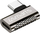 Adaptues USB 4smarts USB C në USB C, 100W, USB 3.2, argjendi