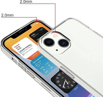 Mbrojtëse telefoni BC Silicone 2.0mm, për Samsung A32 5G M32 5G, e tejdukshme