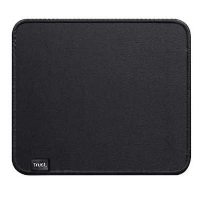 Mousepad Trust Boye Eco, 25x21cm, sipërfaqe e lëmuar, i zi