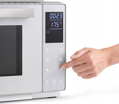 Furrë elektrike e vogël Caso BAKE&amp;Style 26 Touch, 26L, 1500W, e zezë