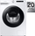 Lavatriçe Samsung WW90T554DAWS7, 9 kg, 1400 RPM, e bardhë
