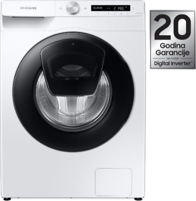 Lavatriçe Samsung WW90T554DAWS7, 9 kg, 1400 RPM, e bardhë