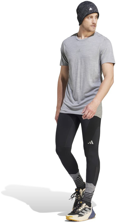 Tuta vrapimi Adidas Ultimate CTE Warm Tight, për meshkuj, të zeza