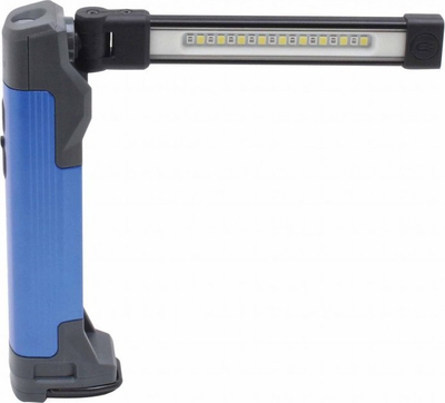 Llampë pune ASTA A-GAL20C, COB LED 400 lm, krah i lëvizshëm, blu