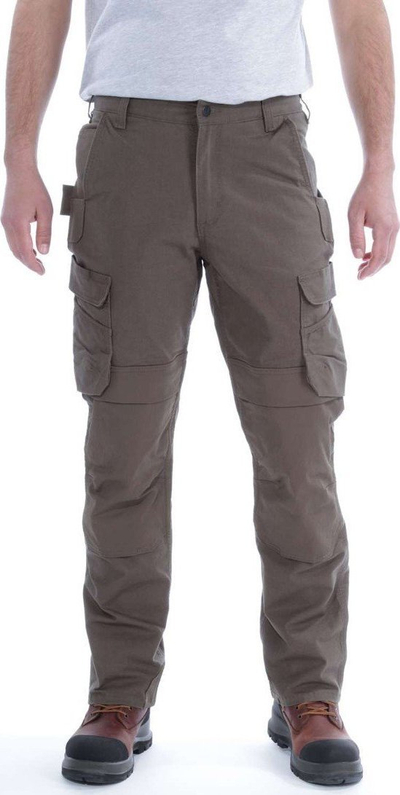 Pantallona pune Carhartt Full Swing Steel Cargo, W36 L32, xhepa cargo, gri e errët jeshile