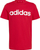 Bluzë adidas Lin, 100% pambuk, për fëmijë, e kuqe