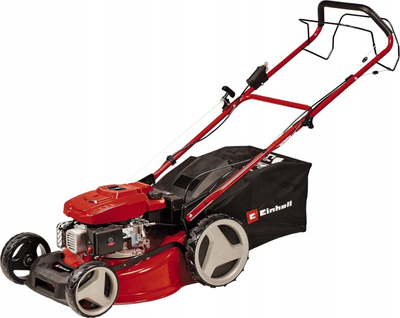 Kositëse benzine Einhell GC-PM 46 S HW-E, vetëlëvizëse, nisje elektrike, e kuqe