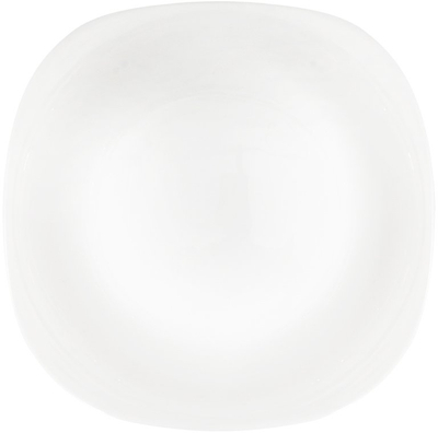 Pjatë darke OKKO A093, 24.2cm, qeramike, e bardhë
