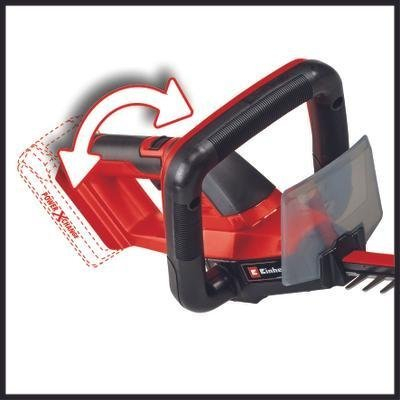 Gërshërë elektrike gardhi Einhell GC-CH 18/50 Li Solo, 51 cm, pa bateri, e kuqe