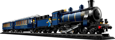 Set LEGO Ideas Orient Express Train 21344, 2540 pjesë, për të rritur, shumëngjyrësh