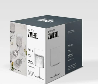 Set gotash uji Schott Zwiesel Modo, 4 copa, qelq kristali, transparente