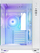 Kuti kompjutri Chieftec Visio GM-30W-TG-OP, Tower ATX, 6 tufa A-RGB, e bardhë