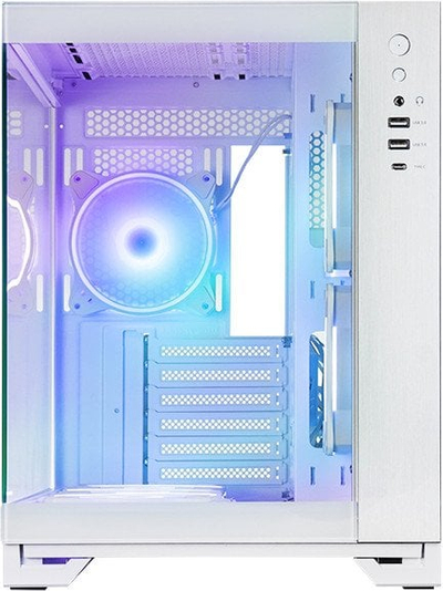 Kuti kompjutri Chieftec Visio GM-30W-TG-OP, Tower ATX, 6 tufa A-RGB, e bardhë