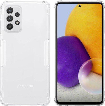 Mbrojtëse e pasme Nillkin për Samsung Galaxy A72 5G/4G, e bardhë