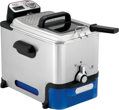 Fritezë Tefal FR8040, e argjendtë dhe kaltër
