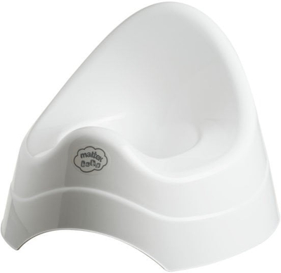 Nаслон за тоалет Maltex Potty Classic, со музичка кутија, бел