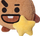 Lodër pelushi BT21 SHOOKY Winter, figurë për koleksion, material i butë, ngjyrë kafe