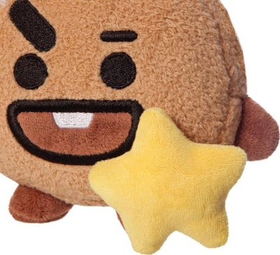 Lodër pelushi BT21 SHOOKY Winter, figurë për koleksion, material i butë, ngjyrë kafe