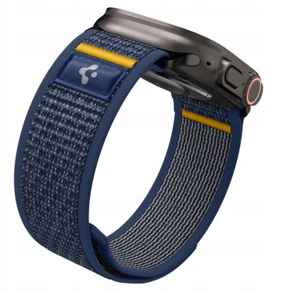 Rrip ore Spigen Athlex Air për Apple Watch 6 7 8 9 10 SE Ultra, tekstil, i zi