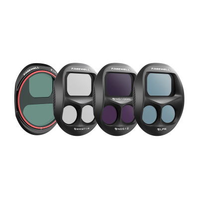 Set filtra droni Freewell Mavic 4 Pro Everyday, 4 copë, kompatibil për DJI Mavic 4 Pro, i zi