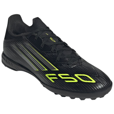 Këpucë futbolli Adidas F50 League TF M JH7725, për tapet artificial, për burra, jeshile