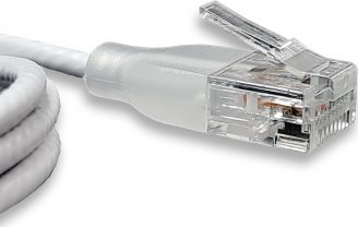 Kabllo rrjeti Wantec 7403 Cat6a, 0.5 m, e bardhë