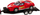 Set lodër makinë pickup me rimorkjo dhe makinë sportive, off road, plastikë, shumëngjyrësh