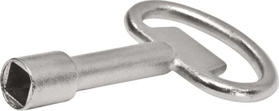 Çelës katror KEY KW8 M, profil 8mm, metalik