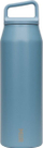 Termus MiiR Wide Mouth Bottle, 590 ml, çelik inoks, blu gri