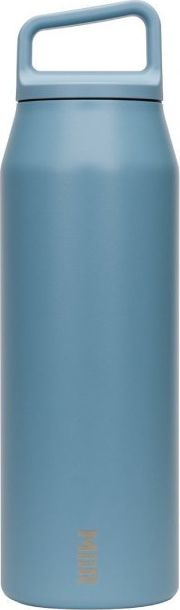 Termus MiiR Wide Mouth Bottle, 590 ml, çelik inoks, blu gri