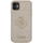 Këllëf telefoni Guess GUHCN61HG4SGD për iPhone 11 Xr, 6.1", me xixa, ari