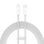 Kabllo karikimi Baseus BSU3062WHT USB C në Lightning, 2 m, 20W PD, e bardhë