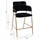 Stol velvet + metal 54×58×95 cm (HM8735.04), zezë/ ari