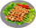 Maskë e rrumbullakët për grill Home Appliances, 40cm, e zezë