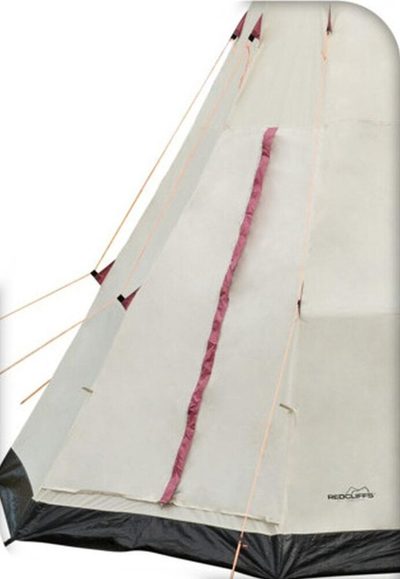 Шатор типи Redcliffs Tipi Tent, 250x250x240cm, за 2–3 лица, беж