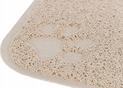 Тепих за тоалет за мачки Trixie Clean Walk, ПВЦ, 45x37cm, боја blush