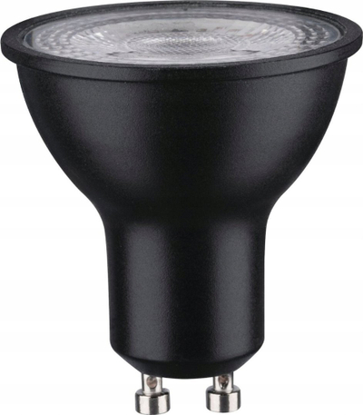 Llambë LED Paulmann GU10, 8W, 4000K, e zezë