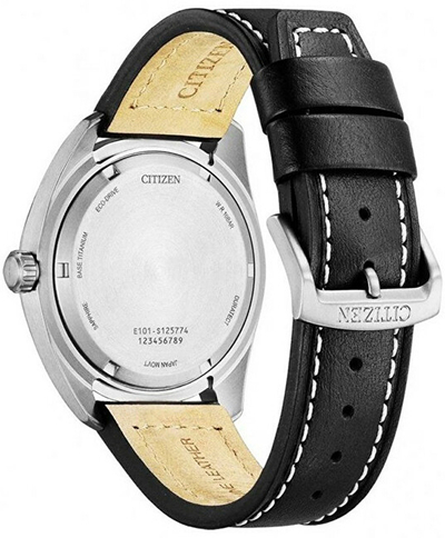 Orë për meshkuj Citizen Eco-Drive Military Super Titanium hCI1142, e zezë