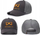 Kapelë trucker Wiley X WX, rrjetë poliestre, logo portokalli, gri e mbyllur
